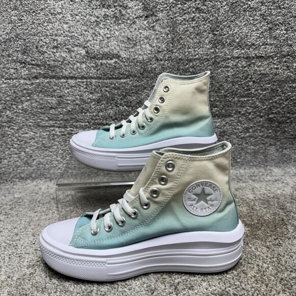 Converse Run Star Hike Shoes Womens Size 7.5 High Top Platform All Star Sneakers - Picture 2 of 9